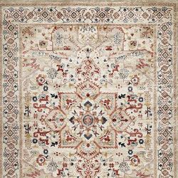 Whetherby Performance Area Rug - Blue, 4' x 6' - Frontgate