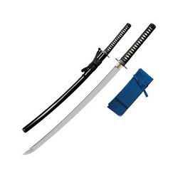 Cold Steel Katana Ray Skin Handle Wood Scabbard CS-88BKW
