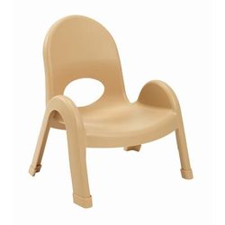 "Value Stack 7" Child Chair - Natural Tan - Children's Factory AB7707NT"