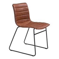 Jack Dining Chair (Set of 2) Vintage Brown - Zuo Modern 101957
