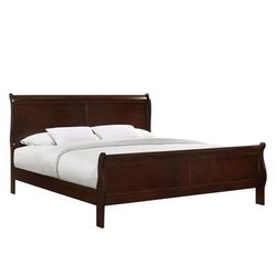 Ellington King Panel Bed in Cherry - Picket House Furnishings B.11455.KB