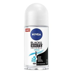 NIVEA - NIVEA Invisible Black & White Fresh Deodorante Roll-on Deodoranti 50 ml female