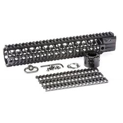 Spikes Tactical LW BAR2 Quad Rail 12in Black SAR2112