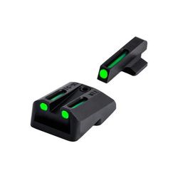 TruGlo TFO 1911 Officer/Commander With Novak LoMount Fiber Optic Green Front Sight TG-TG131NT4