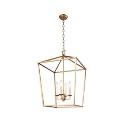 Holly 4-light Lantern Shaped Fixture - MOTI