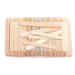 Languettes en bois brut, deux dimensions différentes, 150 pièces