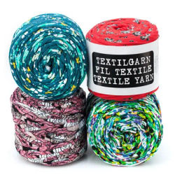 buttinette Fil textile, multicolore, 1000 g