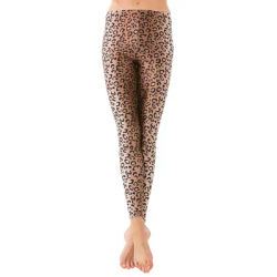 Legging « léopard », marron/noir