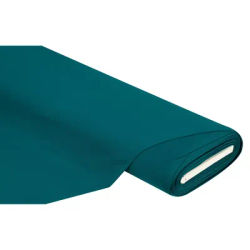 Tissu jersey en viscose "Basic", bleu canard