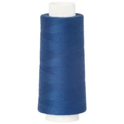 buttinette Fil pour surjeteuse, bleu jeans, grosseur : 120, 2500 m