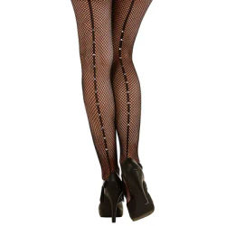 Collants résille "pierres strass"