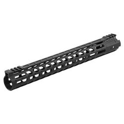 UTG Pro M-LOK AR15 15in Ultra Slim Free Float Handguard Black MTU019SSM3