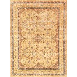 "Tabriz Collection Hand-Knotted Lamb's Wool Area Rug- 7' 8" X 10' 1" - Pasargad Home P-713 8X10"