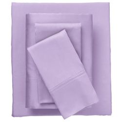 Bed Tite™ 300 Thread Count Sheet Set by BrylaneHome in Lilac (Size QUEEN)