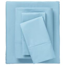 Bed Tite 800 Thread Count Sheet Set by BrylaneHome in Light Blue (Size QUEEN)