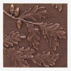 Oak Leaf Wall Décor by Whitehall Products in Antique Copper
