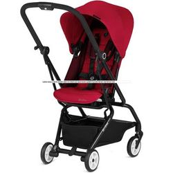 Cybex Eezy S Twist Stroller + Aton M Infant Car Seat Travel System Bundle - Ferrari Red / Ferrari Re