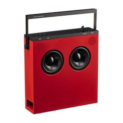 teenage engineering OB-4 Magic Radio, Recorder, and Speaker with Bluetooth (Gloss Red) TE011AS001-US