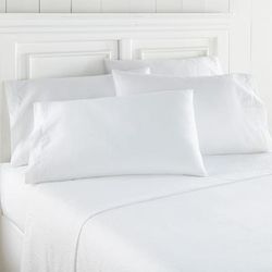 Seersucker Sheet Sets by Shavel Home Products in White (Size QUEEN)
