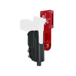 Black Scorpion Outdoor Gear FNH 509 Compact/Midsize Pro Heavy Duty Competition Holster Left Hand Red Shell / Black HCD2-USPSABS-FN509BKLH