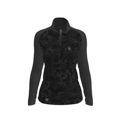 Mobile Warming 7.4V Heated Proton Baselayer Shirt - Womens Black Camo Small MWWT15010221