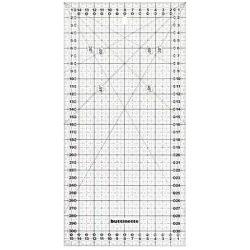 buttinette Règle de découpe, avec graduation en cm, dim. : 16 x 32 cm