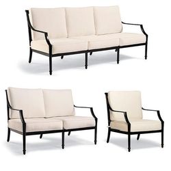 Grayson Tailored Furniture Covers - Seating, Loveseat, Sand - Frontgate