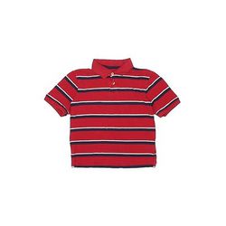 Cherokee Short Sleeve Polo Shirt: Red Tops - Kids Boy's Size X-Small