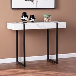 Rangley Modern Faux Marble Console Table - SEI Furniture CK1142703