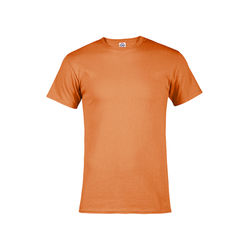 Delta 11730 Pro Weight Adult 5.2 oz. Short Sleeve Top in Tangerine size 2X | Cotton