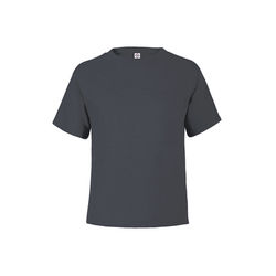 Delta 65300 Pro Weight Juvenile 5.2 oz. Short Sleeve Top in Charcoal size 7 | Cotton