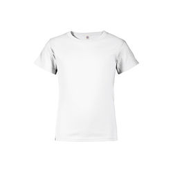 Delta 65900 Pro Weight Youth 5.2 oz. Retail Fit Top in White size Small | Cotton
