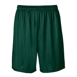 Soffe 060M Adult Poly Mini Mesh Short in Dark Green size Small | Polyester