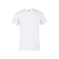 Delta 11730 Pro Weight Adult 5.2 oz. Short Sleeve Top in White size XL | Cotton