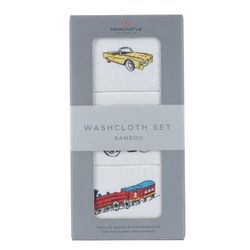 Ultimate Road Trip Bamboo Washcloth Set 3PK - Newcastle Classics 9508