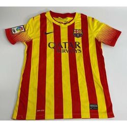 Nike Tops | Fc Barcelona Soccer Jersey Qatar Airways Nike Futb | Color: Red | Size: L