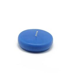 2 1/4 Inch Blue Floating Candles (24Pc/Box)- Jeco Wholesale CFZ-035