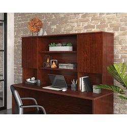 Affirm Commercial Storage Hutch for Desk in Cherry - Sauder 427065