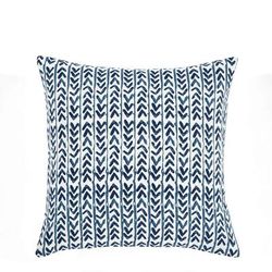 Yani Decorative Pillow Cover Navy Single 20X20 - Lush Decor 16T005998