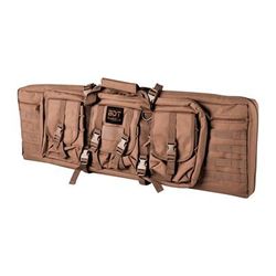 Bulldog Cases Bdt Elite Double Tactical Rifle Bag - Bdt Elite Double Tactical Rifle Bag 43" Tan