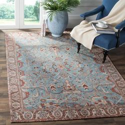 SAFAVIEH Classic Vintage Boho Vara Distressed Oriental Cotton Rug