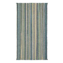 Nags Head Vertical Stripe Rectangle Flat Woven Rugs