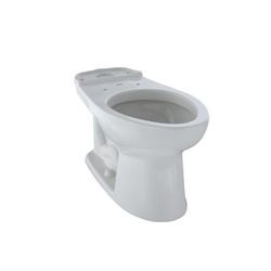 Toto Eco Drake and Drake ADA Height Elongated Toilet Bowl, Colonial White (C744EL 11)