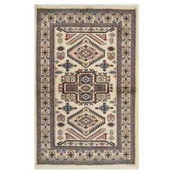 HERAT ORIENTAL Handmade One-of-a-Kind Bokhara Wool Rug - 2'8 x 4'1