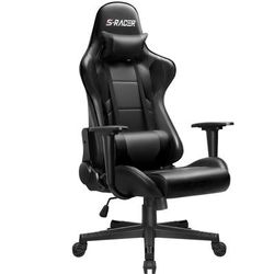 Homall Ergonomic Faux Leather Adjustable Swivel Office Gaming Chair