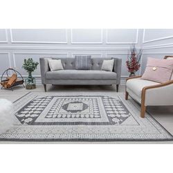 Hailey Vintage Transitional Geometric Area Rug By Rugs America