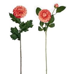 "Dahlia (Set of 4) 24"H, 29"H Polyester - Melrose International 82749DS"