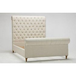 Empire Cream Full Bed - Manhattan Comfort BD001-FL-CR