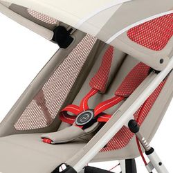 Cybex AVI Jogging Stroller Bundle - Black Frame + Bleached Sand Seat Pack