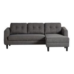 BELAGIO SOFA BED WITH CHAISE BEIGE RIGHT - Moe's Home Collection MT-1019-07-R